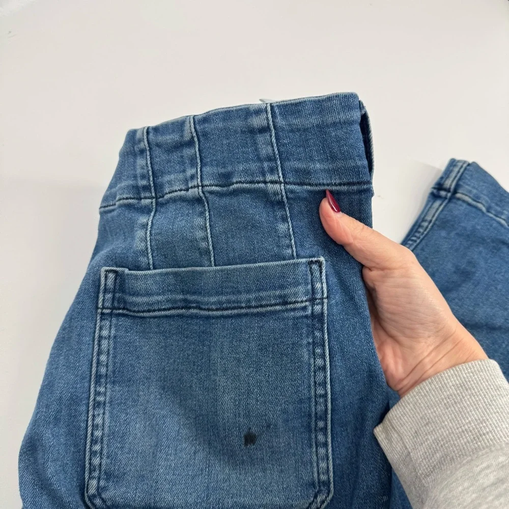 Maeve by Anthropologie The Colette Crop High-Rise Wide-Leg Jeans - Picture 9 of 12